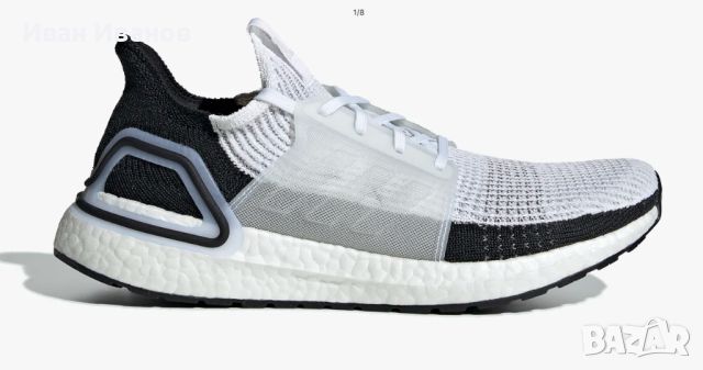 оригинални маратонки ADIDAS ULTRABOOST 19 "PANDA"  номер 44-44,5, снимка 2 - Маратонки - 46351386