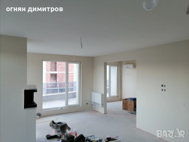 2-3€ Боядисване на апартаменти с латекс  , фина шпакловка  ,обръщане на прозорци 