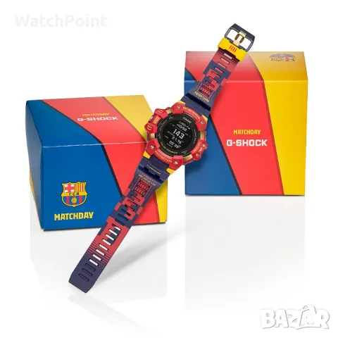 Мъжки часовник Casio G-Shock G-Squad FC Barcelona Limited Edition - GBD-H1000BAR-4ER, снимка 3 - Мъжки - 49035335