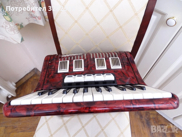 Акордеон Велтмайстер 40 баса, снимка 4 - Акордеони - 51616245