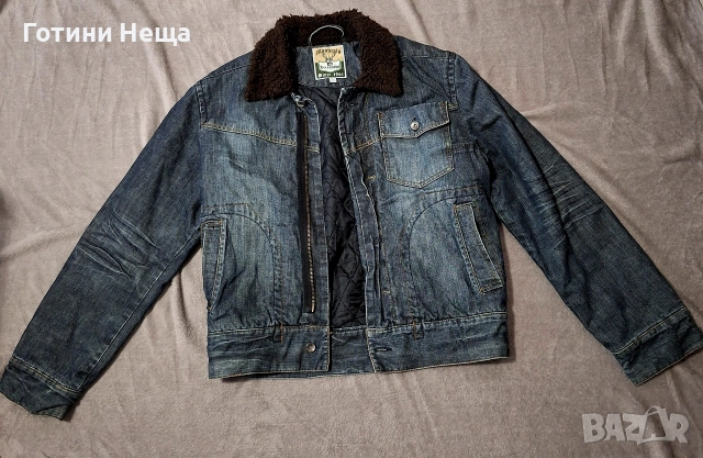 Уникално ! Мъжко дънково яке М - Л НОВО !