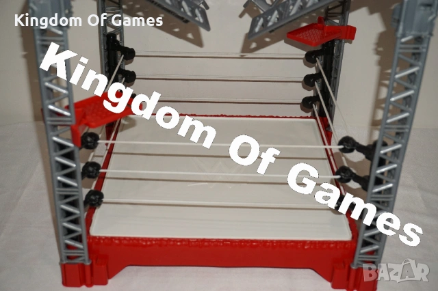 Рядък Кеч Ринг WWE CREATE A WWE SUPERSTAR RING BUILDER, снимка 4 - Колекции - 54275372