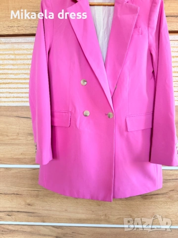 Разкошно суперсвежо oversize сако/рокля.Ежедневно,подходящо и за вечер, снимка 6 - Рокли - 53853978