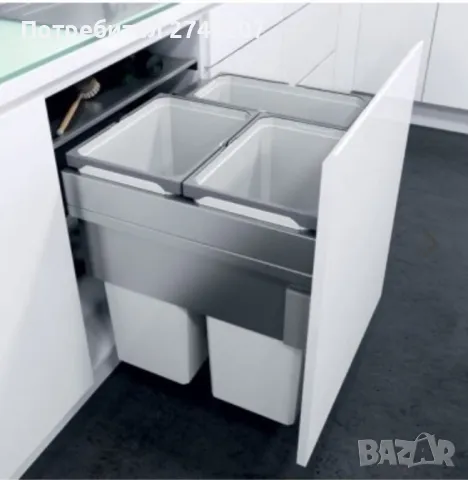 Кухненски кошове за вграждане в долен шкаф Vauth Sagel, снимка 2 - Шкафове - 50355262