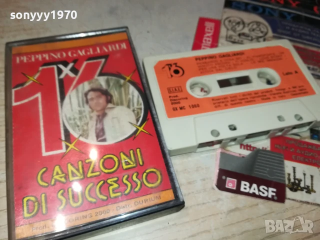PEPPINO GAGLIARDI-ORIGINAL TAPE ВНОС ITALY 1906251154, снимка 10 - Аудио касети - 50722399