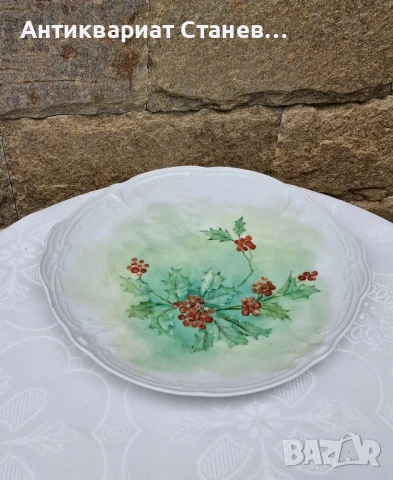 Чиния/поднос Hutschenreuther Ръчно рисуван , снимка 11 - Декорация за дома - 51330927