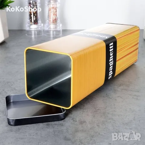 Кутия за спагети/метална кутия за паста, снимка 3 - Кутии за храна - 18859285