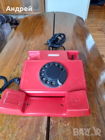 Стар телефон #20, снимка 2 - Антикварни и старинни предмети - 54053563
