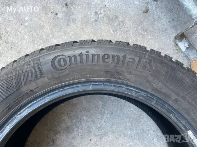 1 брой зимна гума Continental 205/55/16 dot4417 | 6mm, снимка 3 - Гуми и джанти - 48456342