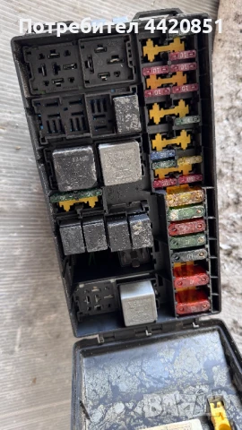 Контролен Модул (Бушонно Табло BSI / BSM ) за Ford Focus -  98AG14K733AGK