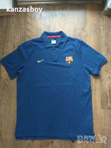 Nike Barcelona - страхотна мъжка тениска Л, снимка 4 - Тениски - 45082649