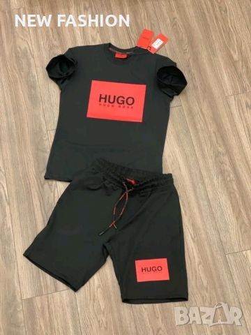 Мъжки Памучни Комплекти HUGO BOSS , снимка 1 - Спортни дрехи, екипи - 45401607