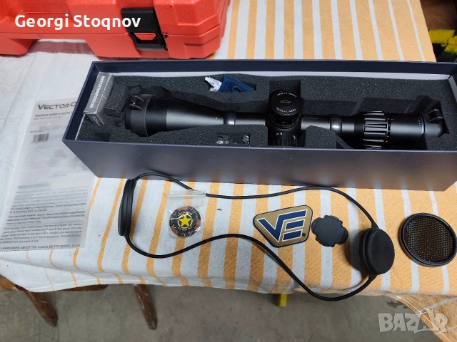 Оптика Vector optics taurus 4-32x56 gen2+Gunstar монтаж!, снимка 2 - Оборудване и аксесоари за оръжия - 54061247