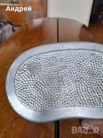 Стара алуминиева кутия Aluwa, снимка 2 - Други ценни предмети - 53863333