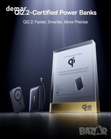 Външна батерия Baseus Picogo Magsafe, 10000mAh Qi2.2 сертифицирана, снимка 2 - Външни батерии - 52063706