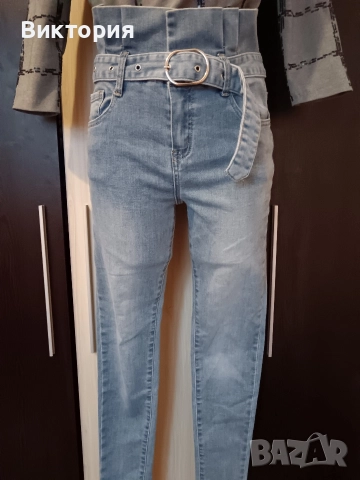 блуза +дънки висока талия, снимка 4 - Блузи с дълъг ръкав и пуловери - 52901911