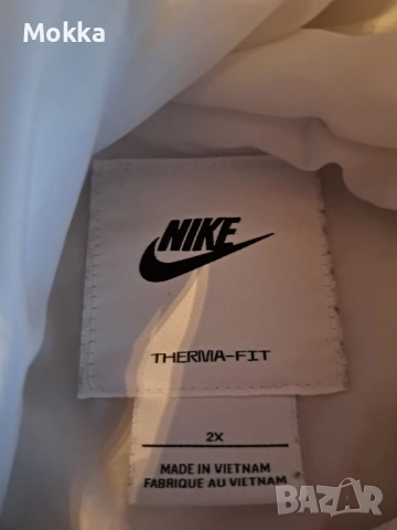 Снежно бяло яке Nike 2 XL, снимка 6 - Якета - 52056644