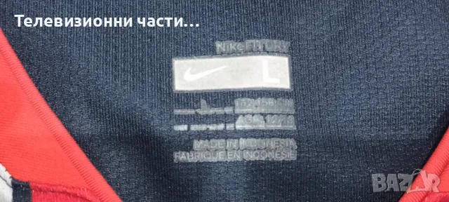 Детска оригинална футболна фланелка на PSG Paris Saint Germain Nike домакински екип от сезон 2007/08, снимка 8 - Футбол - 49608372