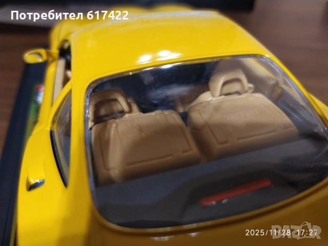 1:24 Метален модел на Ferrari 550 Maranello -Burago, снимка 12 - Колекции - 52576878