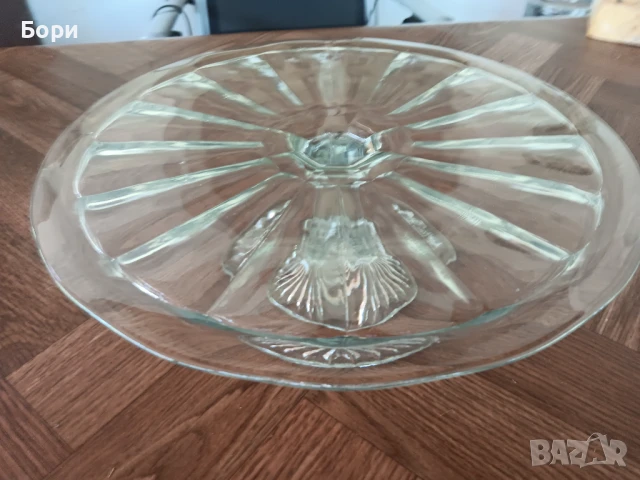 Чиния,поставка за торта със столче, снимка 7 - Аксесоари за кухня - 50693102