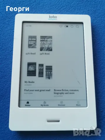 четец Kobo Touch, с тъч скрйн, снимка 1 - Електронни четци - 47668278