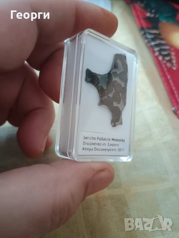 Натурален метеорит,паласит Sericho, снимка 5 - Колекции - 53970434