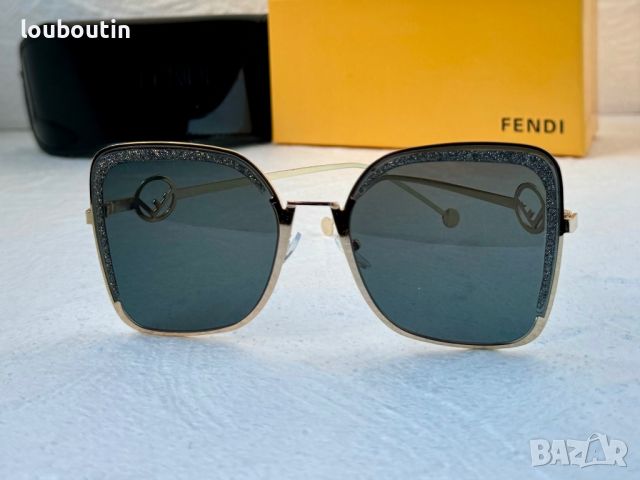 -30 % разпродажба Fendi дамски слънчеви очила квадратни, снимка 3 - Слънчеви и диоптрични очила - 45256022