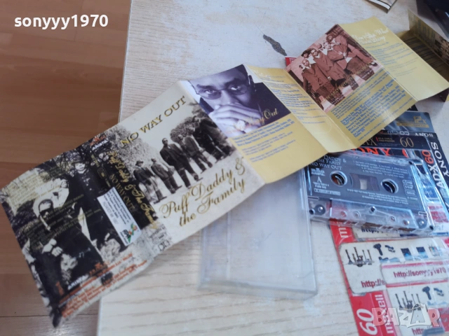 PUFF DADDY-ORIGINAL TAPE 0503261805H1E6R66, снимка 3 - Аудио касети - 53725354