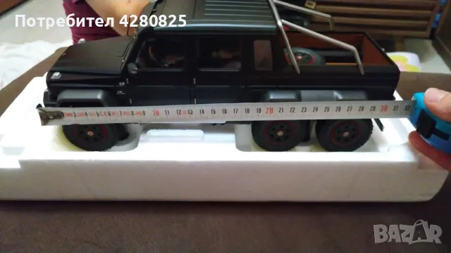 Mercedes G 6x6 1:18 auto art signature, снимка 1