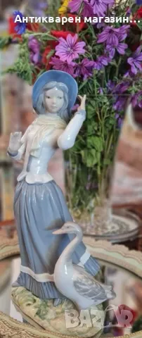 Зашеметяваща  ,порцеланова композиция. , снимка 2 - Статуетки - 50028695