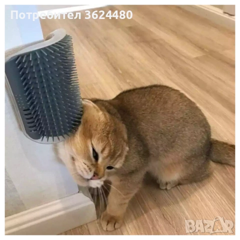 Четка ъглова за котки  3831