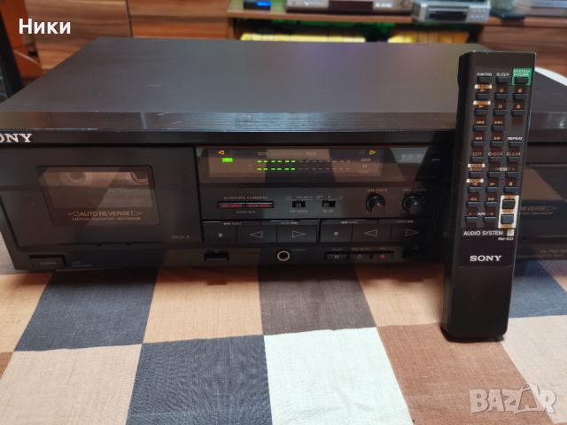 Продавам дек  с дистационно -SONY  TC-WR 570, снимка 3 - Декове - 46755422