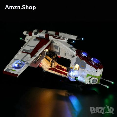 LIGHTAILING Led Lighting Set за Lego 75309 Republic Gunship Building Blocks Model, Light Kit, снимка 3 - Колекции - 45682789