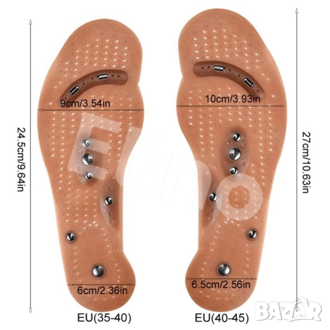 Магнитни масажиращи стелки 