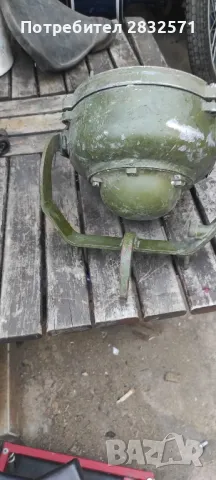 голям боен фар от танк, снимка 3 - Антикварни и старинни предмети - 50382498