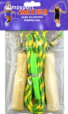 Въже за скачане MAXI с метални стави и дължина 3 метра. , снимка 3 - Фитнес уреди - 52669217
