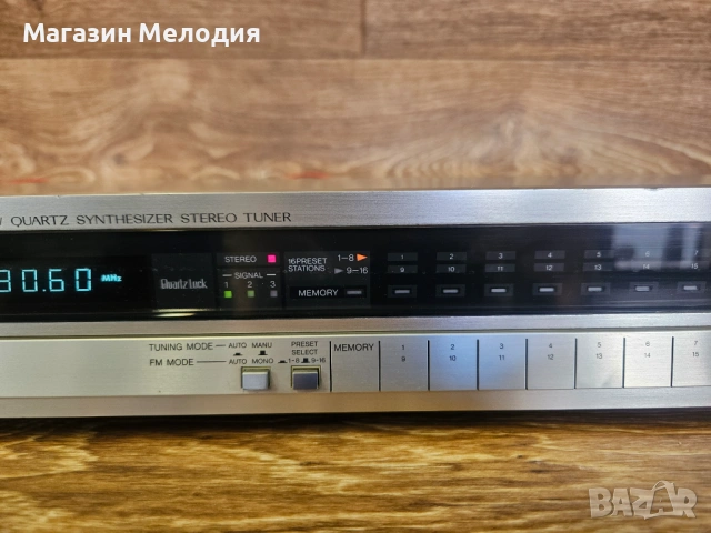 Тунер JVC T-X200L – Надежден дигитален тунер с отлично приемане, снимка 4 - Декове - 54143587