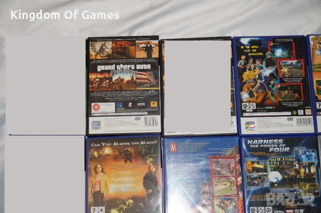 Игри за PS2 GTA San Andreas/Haunted Mansion/Naruto/Sonic/Harry Potter/NBA 08/TOCA Race Driver/LOTR, снимка 9 - Игри за PlayStation - 52594512