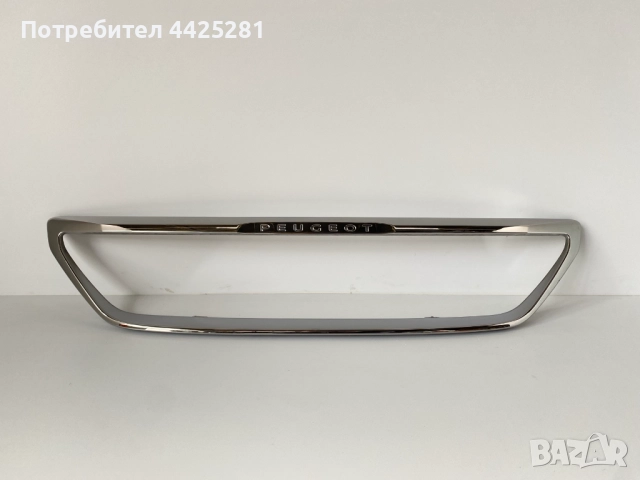 хром радиаторна решетка Peugeot 308 lift 2017-2021 г. #1040V. AA38315426
