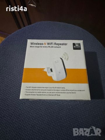 Усилвател за интернет Wi-fi, снимка 1 - Рутери - 46233095