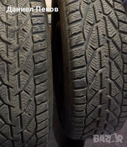 Зимни гуми с джанти 195/65/15, снимка 2 - Гуми и джанти - 52056134