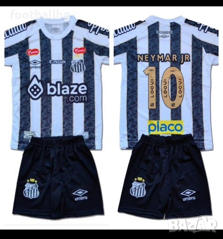NEYMAR JR. ❤️⚽️ детско юношески футболни екипи НОВО САНТОШ сезон 2025-26 година 