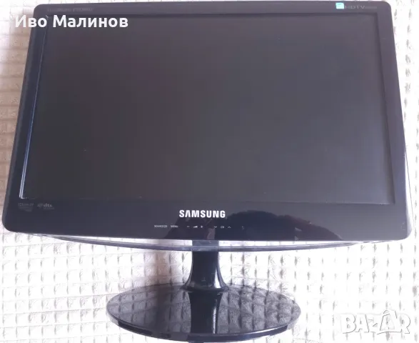 Телевизор 19' HDTV/ Монитор Samsung, снимка 1 - Телевизори - 47978477