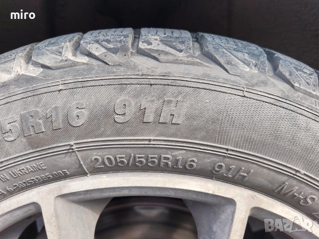 Зимни гуми 205 55 16 дот 18та, снимка 8 - Гуми и джанти - 53978131