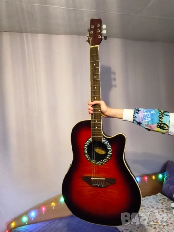 Продавам електроакустична китара , снимка 4 - Китари - 54263032