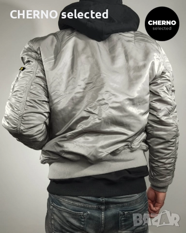 Яке бомбър ALPHA INDUSTRIES MA-1 – размер L•M – отлично състояние, снимка 9 - Якета - 52977206