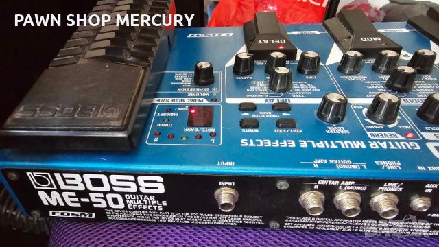 Продавам китарен процесор ефект BOSS ME-50, снимка 4 - Китари - 46410105