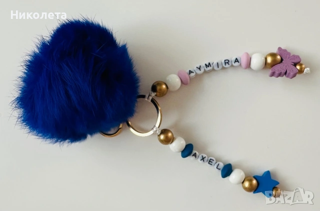 Ръчна изработка на клипсове за биберон и ключодържатели, снимка 2 - Други - 53851286