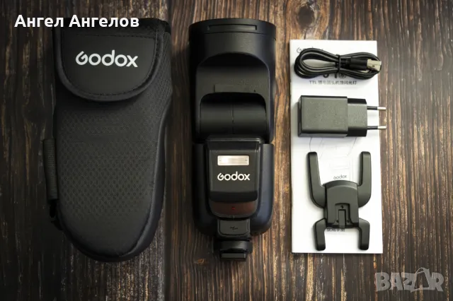 Светкавица Godox V1Pro S за Sony, снимка 8 - Светкавици, студийно осветление - 47185583