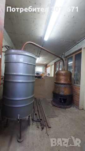  Майсторски меден казан за ракия 150 л – пълен комплект